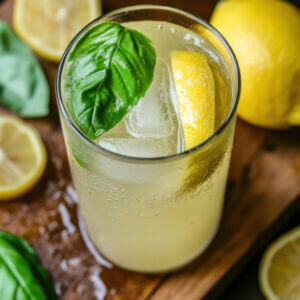 basil lemonade